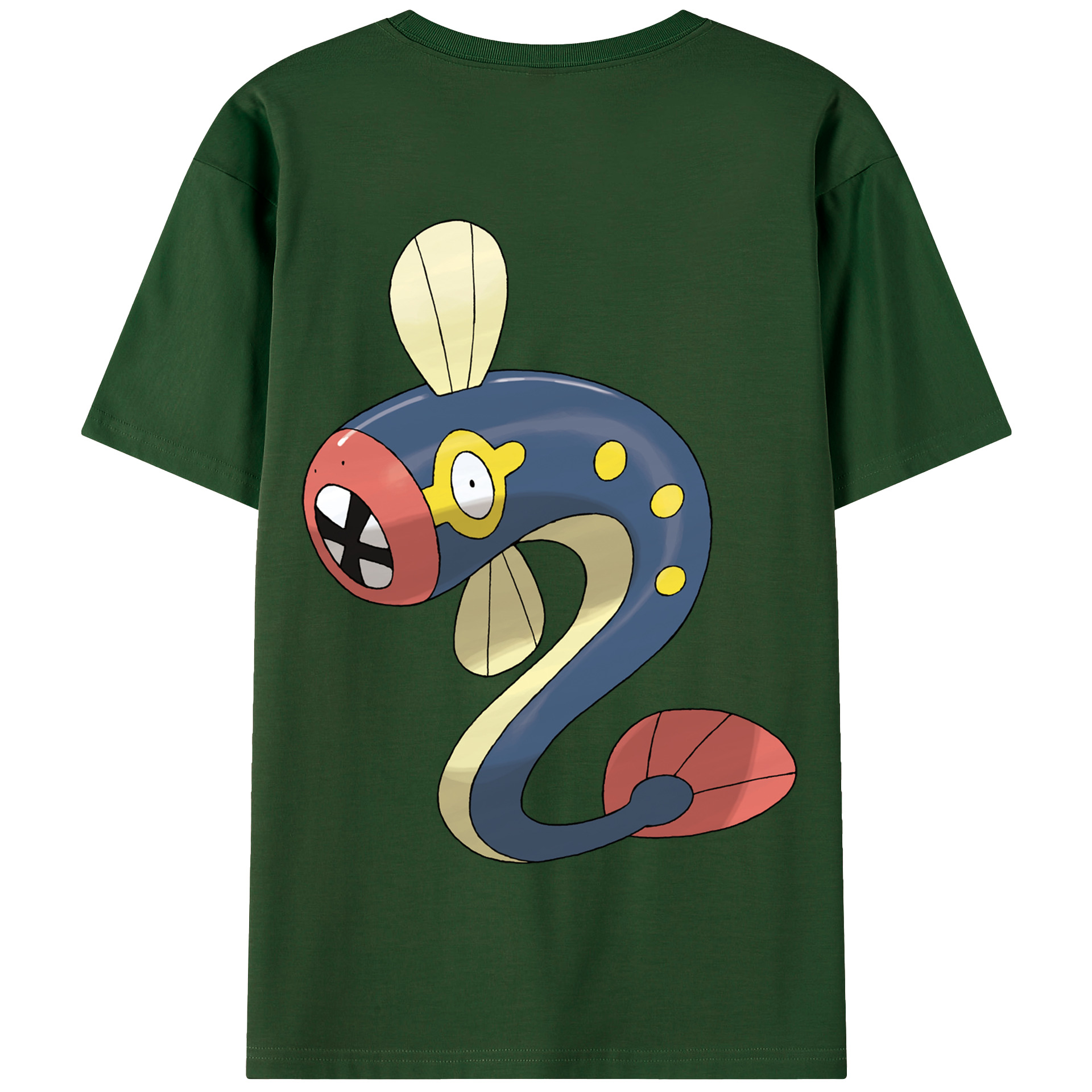 （画像用） ポケットモンスター Pokémon 綿100％半袖Tシャツ（背面プリント）